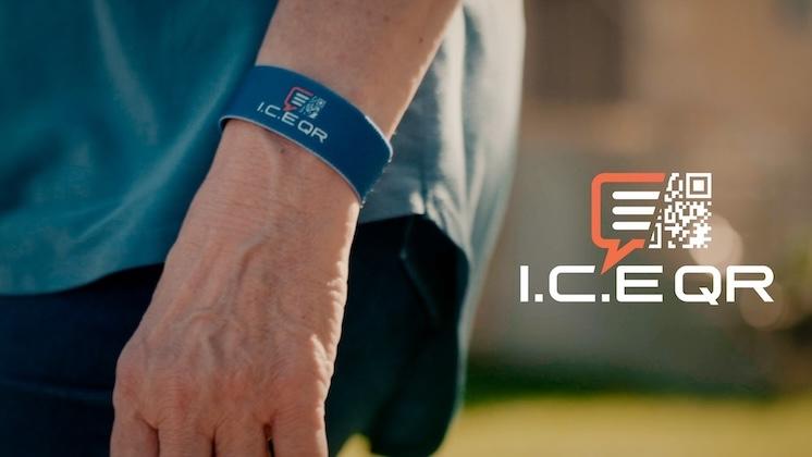I.C.E QR wristband